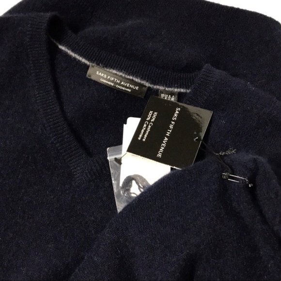 Saks Fifth Avenue Collection Cashmere Sweater - Picture 7 of 7